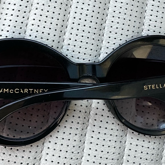 Stella McCartney Falabella Pins Round Sunglasses, 54mm - Picture 3 of 5